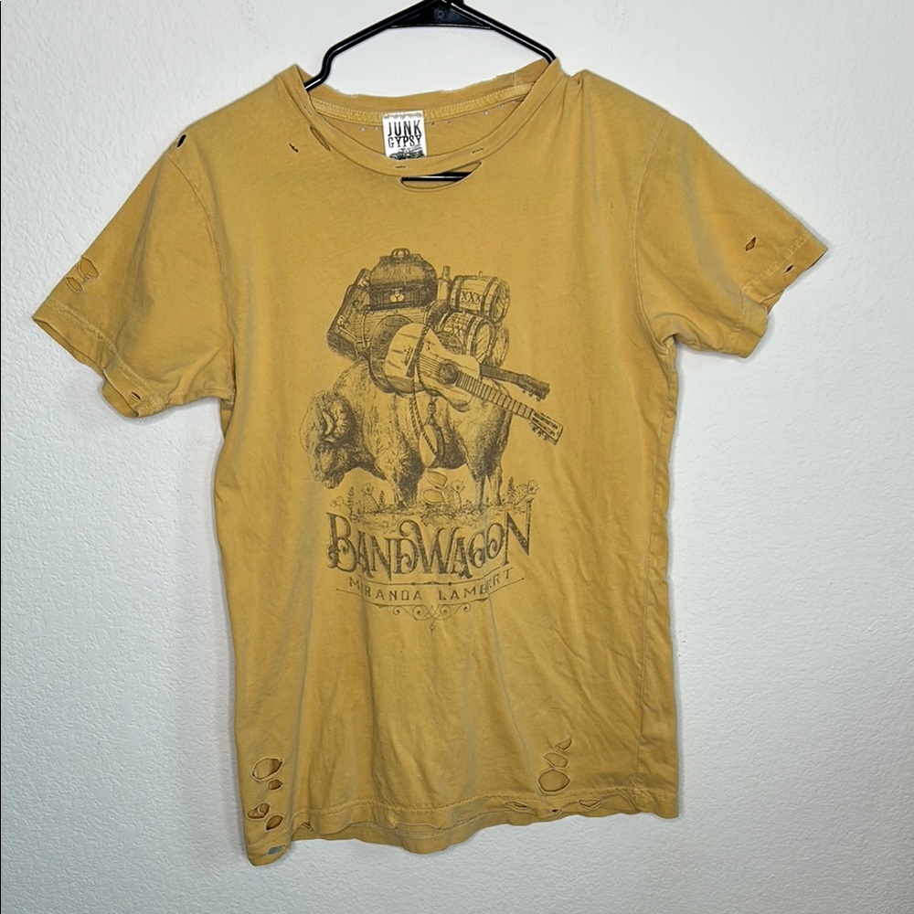 Yellow Dinosaur Graphic Short Sleeve Tee